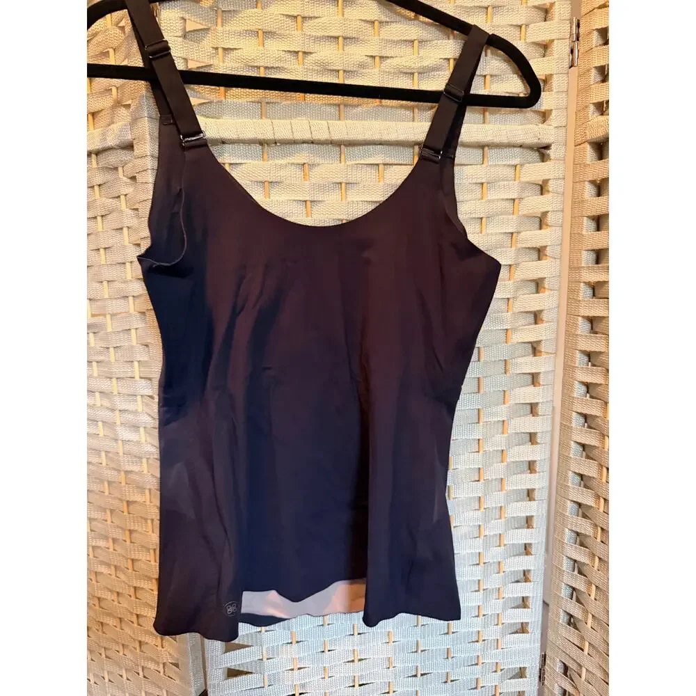 Honeylove LiftWear Tank Black Women's Shapewear Camisole Adjustable Straps